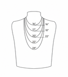 Women's Small 18mm Handcuff Necklace Open Link Chain Stainless Steel SP2