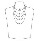 5mm Stainless Steel Byzantine Chain / Necklace CH40
