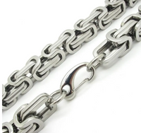Huge Byzantine Necklace Stainless Steel CH21