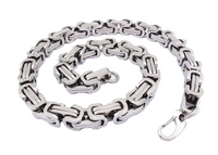 Huge Byzantine Necklace Stainless Steel CH21
