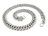 16mm Wide Stainless Steel Curb Link Men's Necklace 24 Inches CH24