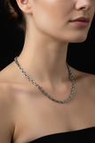 8mm Large Oval Link Chain Unisex Necklace Stainless Steel<BR>CH30