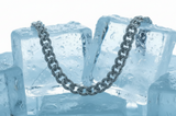 12mm Tattoo Curb Link Chain Stainless Steel CH49