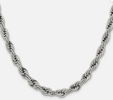 Solid 7mm Rope Chain / Necklace Stainless Steel CH7