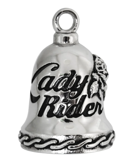 Motorcycle Biker Ride Bell® Lady Rider Stainless Steel RB1