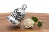 Large Lady Rider Ride Bell® Motorcycle Bell Stainless Steel RB1L