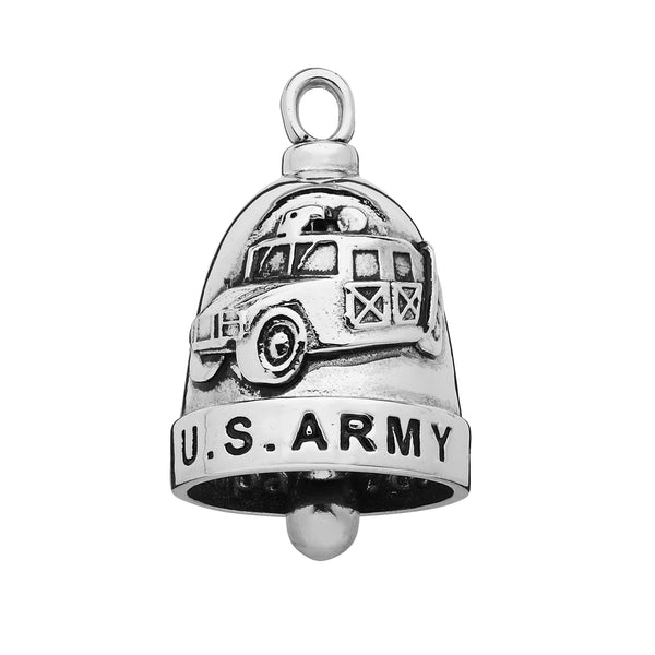 ARMY Stainless Steel Motorcycle Ride Bell ® Military ARMY RB20