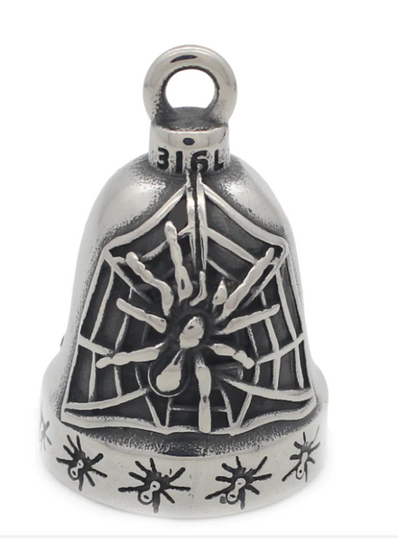 Spider Stainless Steel Motorcycle Ride Bell ® RB27