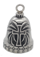 Winged Cross Stainless Steel Motorcycle Ride Bell ® RB28