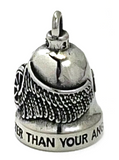 Motorcycle Stainless Steel Wheel Winged Ride Bell, Gremlin Bell, Spirit Bell RB29