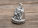 Large Firefighter Motorcycle Ride Bell® Stainless Steel RB2L