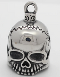 Stainless Steel Motorcycle 3-D Skull Ride Bell RB31