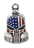 Stainless Steel Punisher Skull Motorcycle Ride Bell RB32