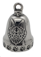 Wolf Stainless Steel Motorcycle Ride Bell RB33