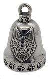 Wolf Stainless Steel Motorcycle Ride Bell RB33