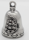 Gremlin Bell Don't Tread On Me Stainless Steel Motorcycle Ride Bell RB26