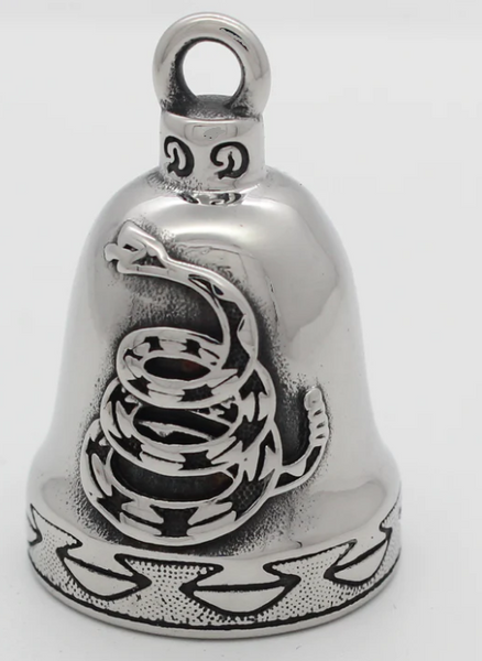 Gremlin Bell Don't Tread On Me Stainless Steel Motorcycle Ride Bell RB26