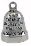 Stainless Steel Motorcycle Biker Ride Bell® 111 Patriotic RB43