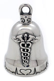 Nurse & Medical Symbol Motorcycle Ride Gremlin Bell Stainless Steel RB47