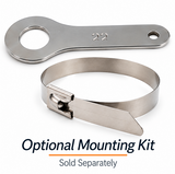 Ride Bell Hanger & Wire Tie-Ride Bell Mounting Kit in Stainless Steel RB50