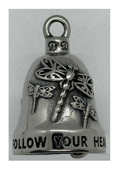 Stainless Steel Dragonfly Motorcycle Ride Bell Gremlin Bell RB52