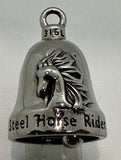 Steel Horse Rider Stainless Steel Motorcycle Ride Gremlin Bell RB53