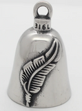 Indian Head Dress & Feather Stainless Steel Motorcycle Ride Bell RB54