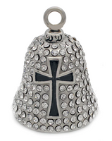 Bling Christian Religious Cross Stainless Steel Motorcycle Ladies Ride Bell RB55
