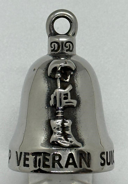 Veteran #22 Awareness Stainless Steel Motorcycle Ride Bell ® Military Bell RB58