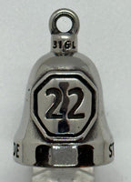 Veteran #22 Awareness Stainless Steel Motorcycle Ride Bell ® Military Bell RB58