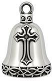 Religious Cross Ride Bell® Motorcycle Bell Stainless Steel RB61