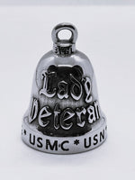 Ladies Veteran Stainless Steel Motorcycle Ride Bell ® Military Bell RB62