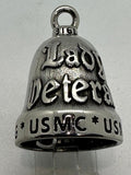 Ladies Veteran Stainless Steel Motorcycle Ride Bell ® Military Bell RB62