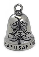 Ladies Veteran Stainless Steel Motorcycle Ride Bell ® Military Bell RB62