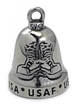 Ladies Veteran Stainless Steel Motorcycle Ride Bell ® Military Bell RB62