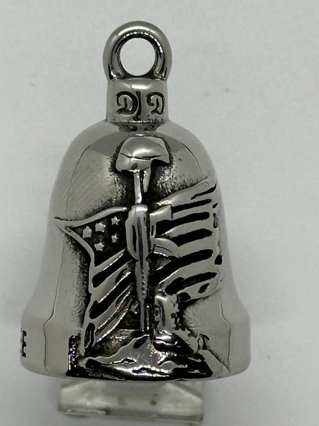 Motorcycle Ride Bell Military Support Stainless Steel Military Bell RB71