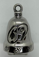 69 Stainless Steel Motorcycle Ride Bell Gremlin Bell Guardian Bell RB73