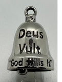 Latin Religious Cross Stainless Steel Motorcycle Ride Bell Deus Vult RB74