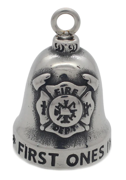 Firefighter First Ones In Last Ones Out Stainless-Steel Motorcycle Ride Bell ® RB75