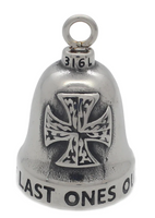 Firefighter First Ones In Last Ones Out Stainless-Steel Motorcycle Ride Bell ® RB75