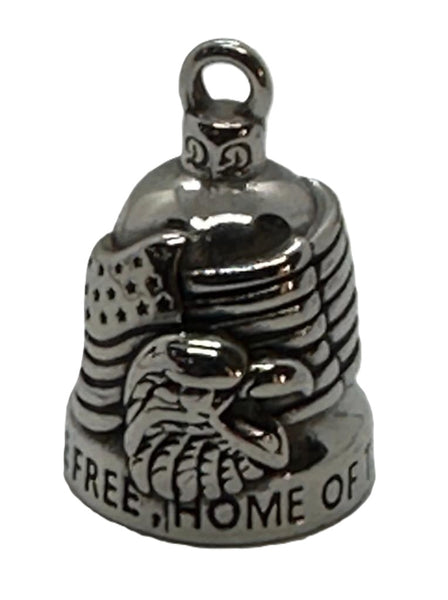 Ride Bell® Gremlin Bell All American Flag Bell Stainless Steel RB80