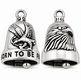 Free Eagle Ride Bell® Motorcycle Bell Stainless Steel RB82