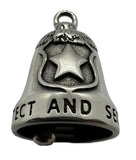 Police Motorcycle Biker Ride Bell® Law Enforcement Edition Stainless Steel RB83