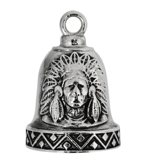 Indian Motorcycle Ride Bell® Stainless Steel Lage Version RB8L