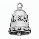 Large U.S.A. Flag Motorcycle Ride Bell® Biker Bell Stainless Steel RB9L