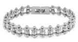 Ladies Motorcycle Bike Chain Bracelet Stainless Steel SB115