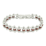 January Mini Ladies Birthstone Garnet Imitation Bracelet SB168