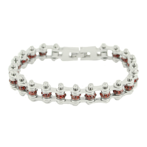 January Mini Ladies Birthstone Garnet Imitation Bracelet SB168