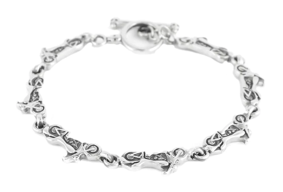 Heavy Metal Jewelry Ladies Motorcycle Bracelet Stainless Steel SB206