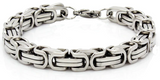 Byzantine Jewelry 6mm Byzantine Design Stainless Steel Bracelet Unisex SB20